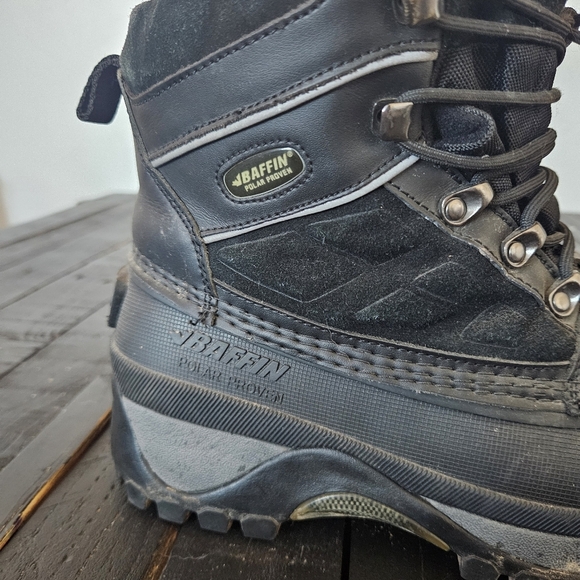 Baffin Black Winter Boots Men\'s 8 Lace Up Snow Outdoor main image 6